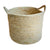 Small Woven Laundry Storage Basket in Natural | KalaGhar
