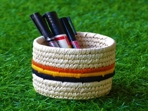Handwoven Small Patterned Basket