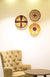 Multicoloured Woven Wall Basket - Set of 3 - Home Decor | KalaGhar